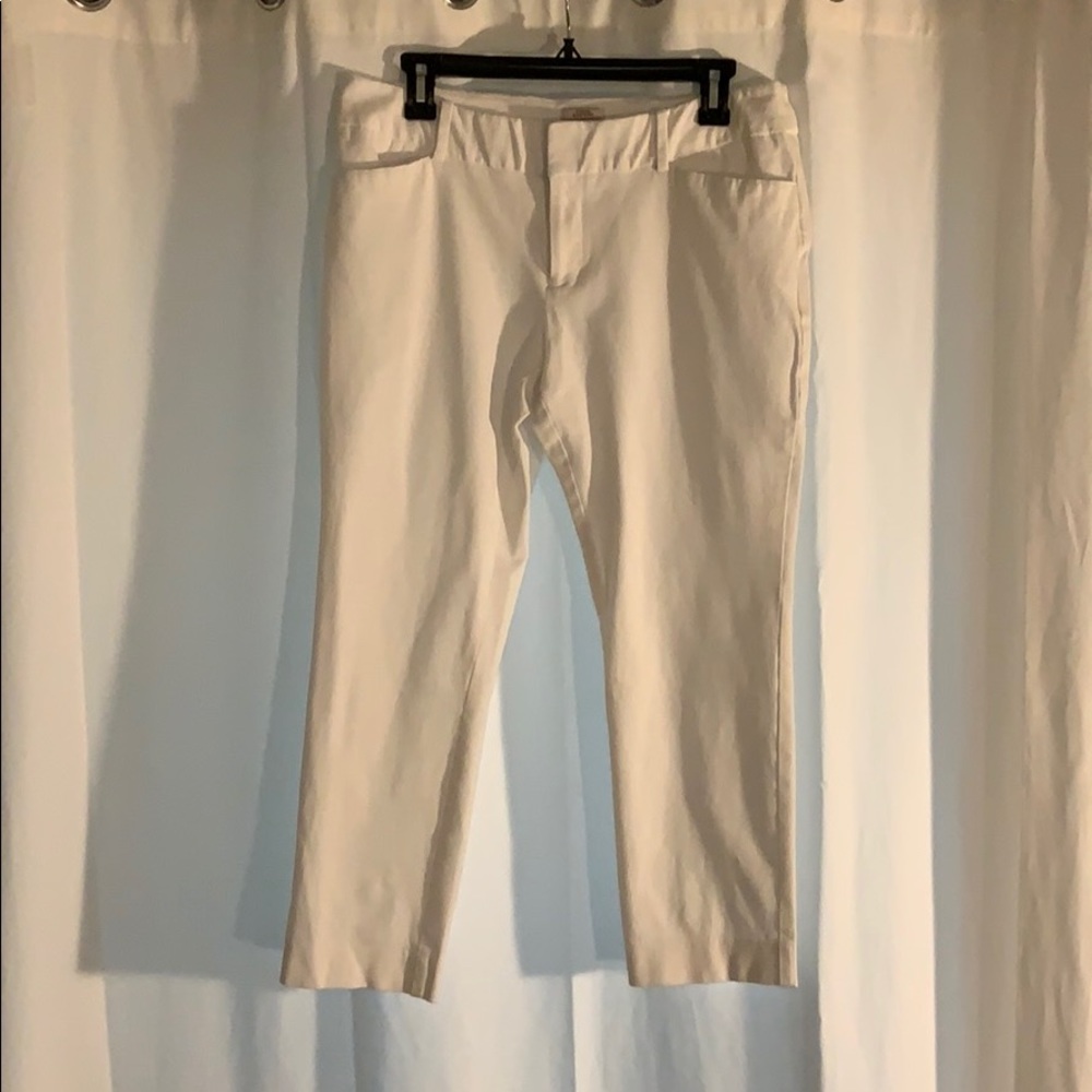 Mid rise ankle pants